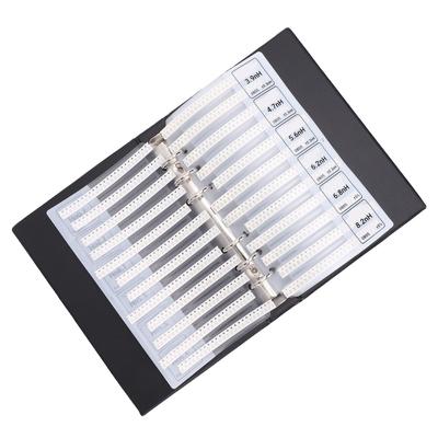 0805 SMD Индуктивность Книга образцов ПВХ 60 типов Чип-индуктивность Книга образцов электронных компонентов для электронной инженерии