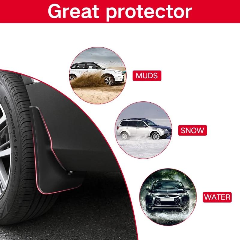 Mud Flaps For Volkswagen VW Transporter Caravelle Multivan T5 T6 2008- MudFlaps Fender Front Rear Mudguards Car Accessories