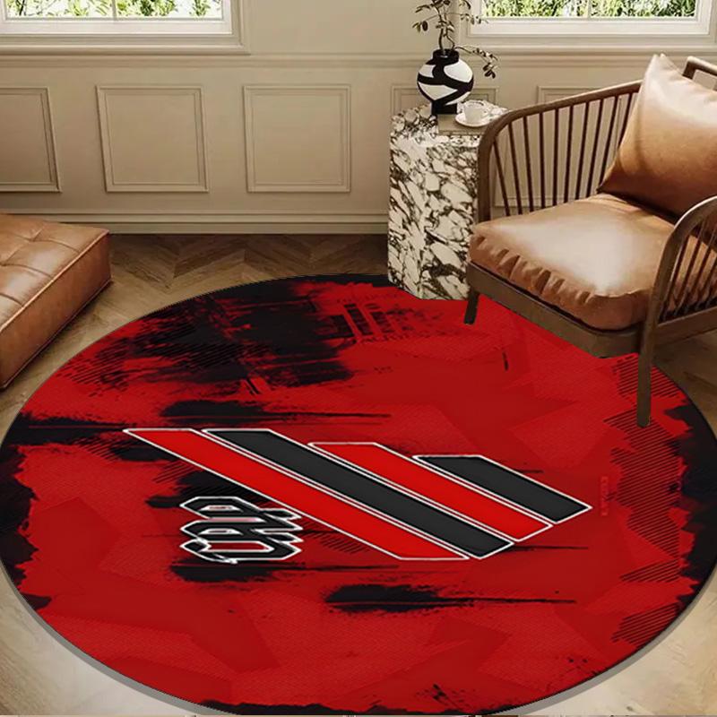1PC rug Athletico Football Club Round mat Home Decor, Chair rug For livingroom,Bedroom, doormat home decor Birthday Gift Christmas Gifts