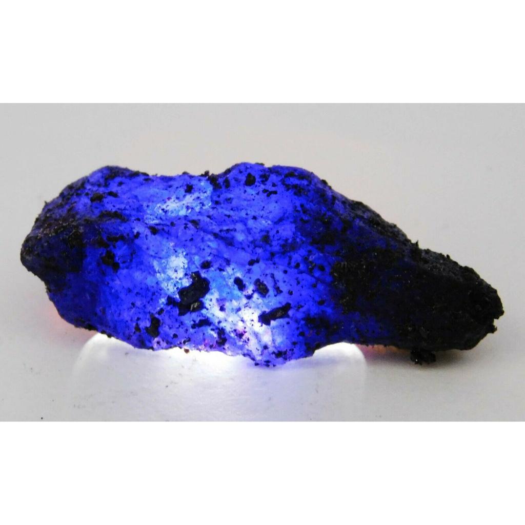 Huge Rough Earth Mined 94 Ct Natural Blue Sapphire Loose Gemstone