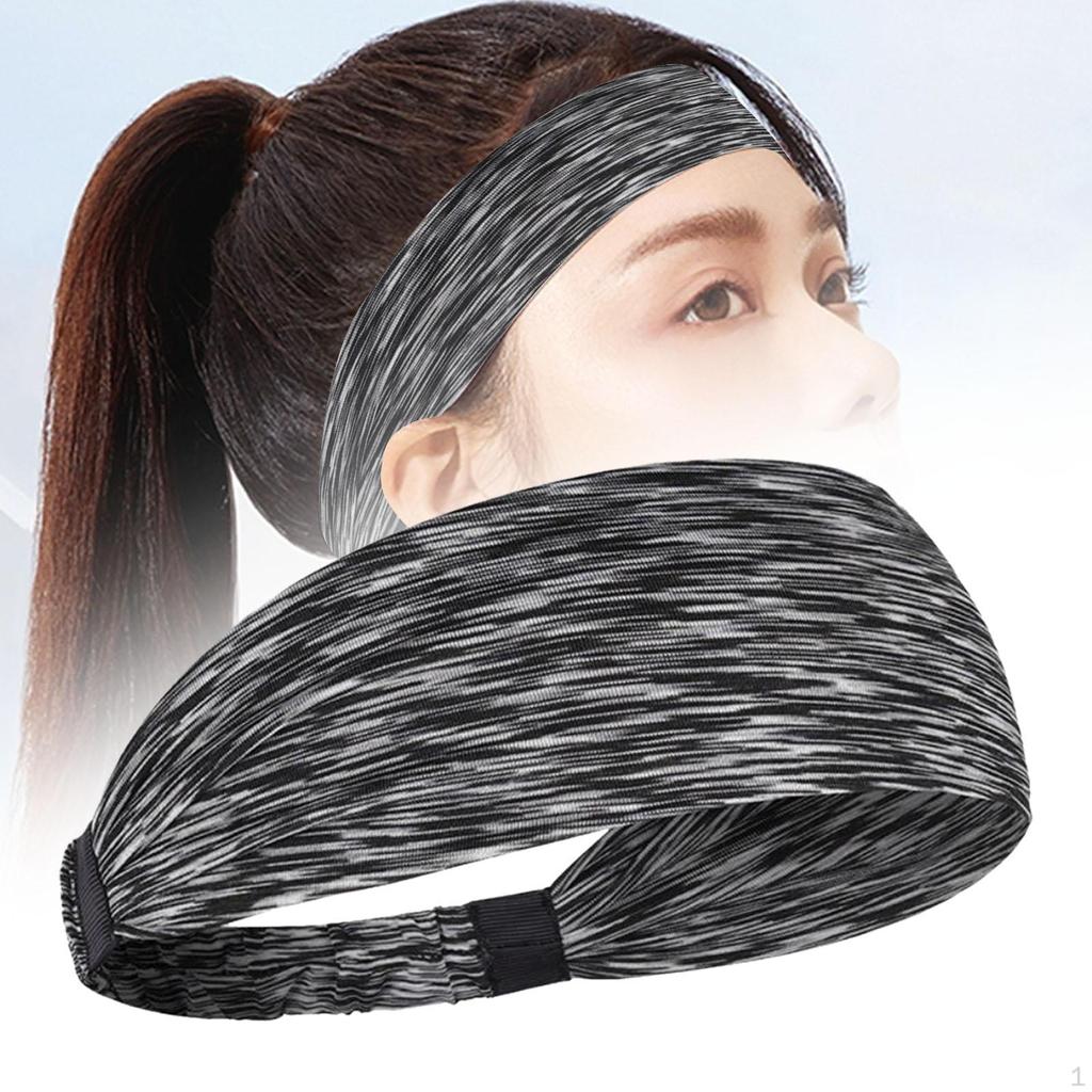 Sports Headbands Sweatband for Men Women Workout Basketball Football