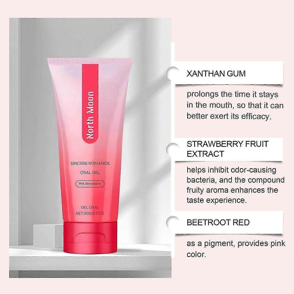 Comfort Gel for Oral Discomfort - Glycerin & Sorbitol, Strawberry Aroma, 90g