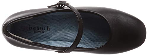 Туфли-лодочки женские водонепроницаемые и легкие Views BT-602, черные, размер 24 см, 3E