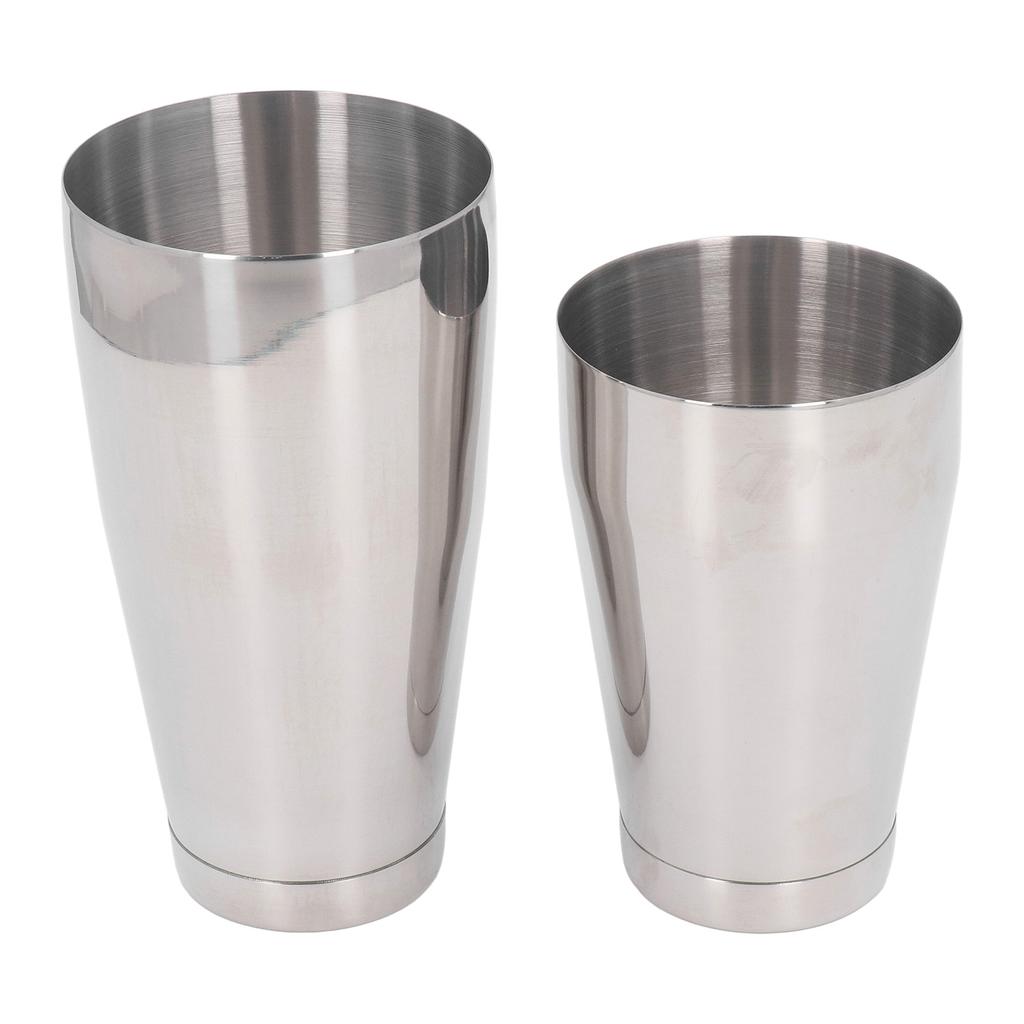 Cocktail Shaker Stainless Steel Martini Drink Mixer Basic Tools Shake Metal Can for Bartenders