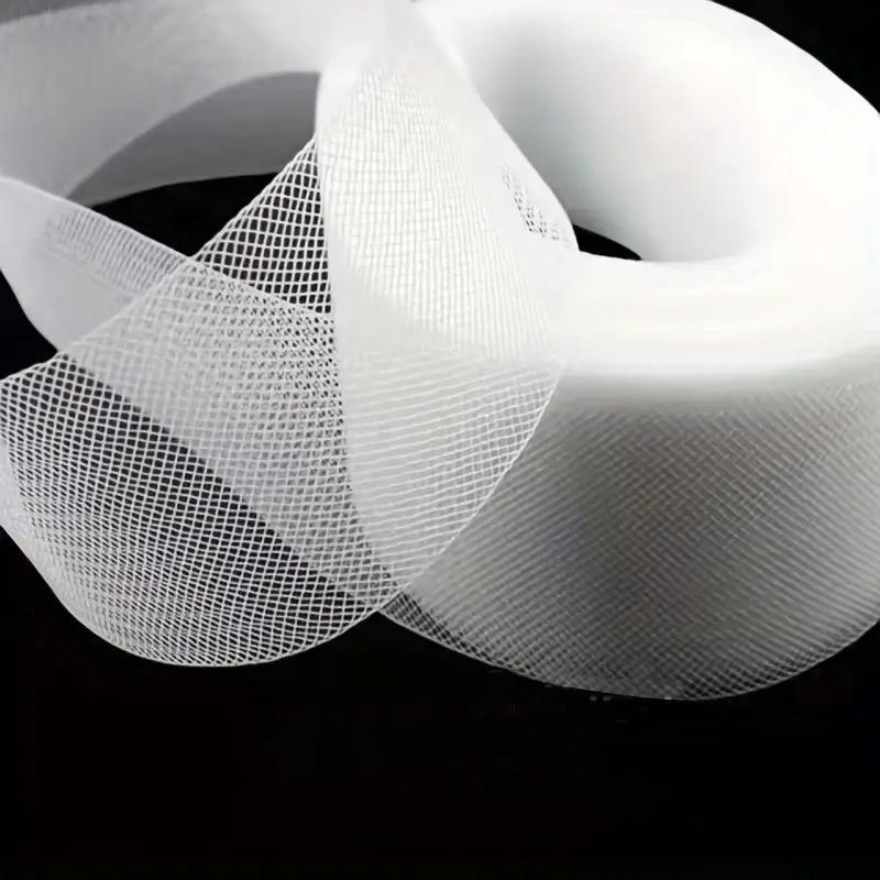 50 ярдов полиэстеровая сетка Fishbone для шитья скелета тонкая эластичная ажурная ткань DIY бант плетение лента
