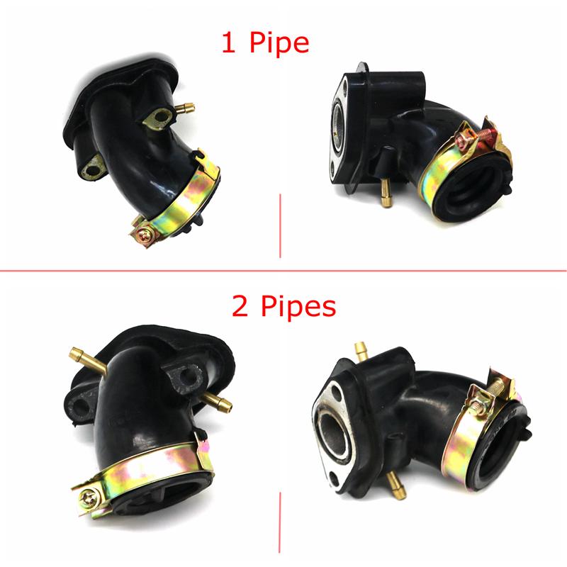 LMoDri Мотоциклетная впускная труба Мопед Скутер GY6 50-80cc Карбюратор впускного коллектора