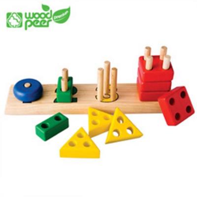 Woodpia 123 формы, набор, 1 комплект, корейские детские товары