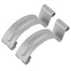 4Pcs Air Filter Cleaner Housing Box Lid Clips Fit for Nissan Navara D40 YD25 Thai D40T YD25DDTi Silver