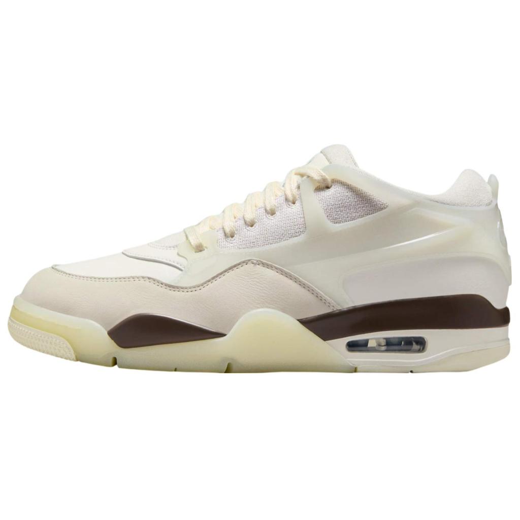 Air Jordan 4 RM Hemp Men Sneakers Cream Sail Light-Armory-Blue IB8857-141