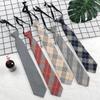 Plaid Tie for Men & Women: College-Style, Harajuku-Inspired, JK Uniform