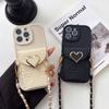 Кошелек-кроссбоди Держатель для карт Чехол для телефона для IPhone 17 Air 14 13 12 11 Pro Max 16 15 Plus XS XR X 7 8 Кожаный защитный чехол