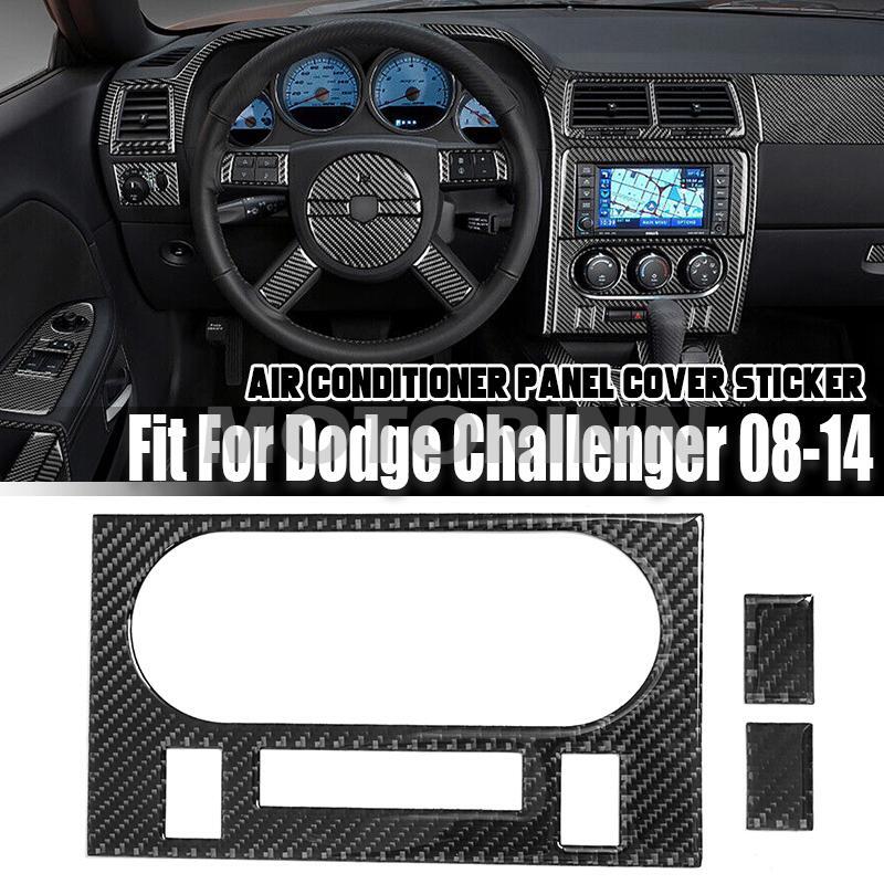 Console Air Condition Switch Panel Cover Trim For 2008~14 Dodge For Challenger
