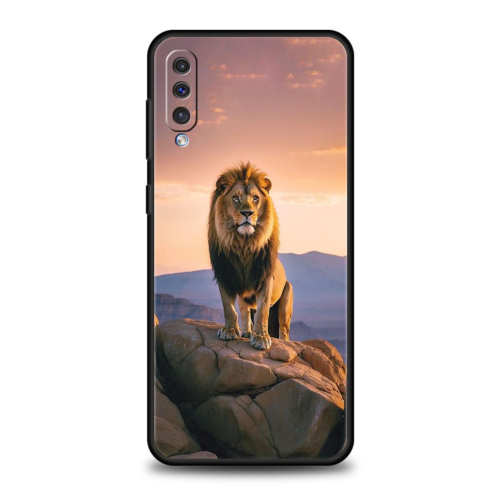 Чехол для телефона с изображением Льва из мультфильма «Король Лев» для Samsung A56 A36 A26 A24 A16 A14 A12 A32 A50 A70 A22 A30 A40 A34 A54 A42 A52 A04s A06 5G