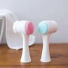 Silicone Face Cleansing Brush Double-Sided Facial Cleanser Blackhead Removal Pore Cleaner Exfoliator Face Scrub Skin Care Tool