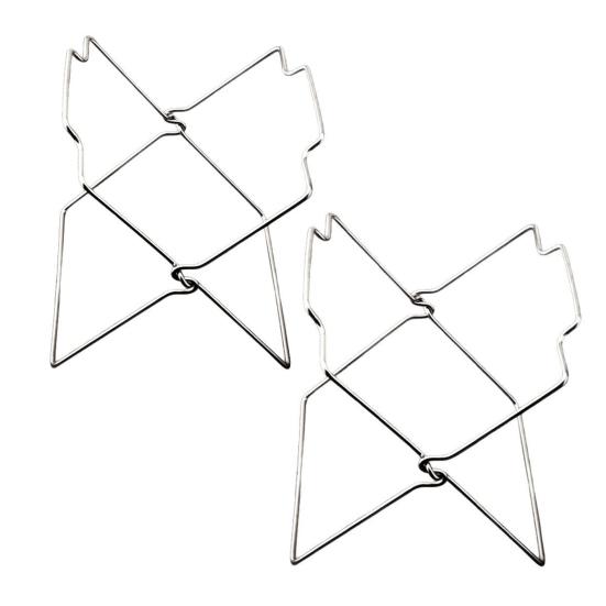 Yousheng Держатель для мусорных пакетов из нержавеющей стали Подвесной дизайн Складная конструкция Универсальная складная подставка для мусорного ведра Не требующий установки держатель для мусора