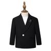 Boy's Handsome British-Style Formal Birthday Suit & Blazer for Photography and Flower Boy
