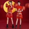 Guochao cheongsam 1011 new summer young girl improved Chinese style small fried street short