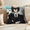 OOsamu Dazai АНИМЕ Наволочка мультяшная Подарок Чехол для подушки Спальня Дом Диван Кресло Сиденье Декор наволочка