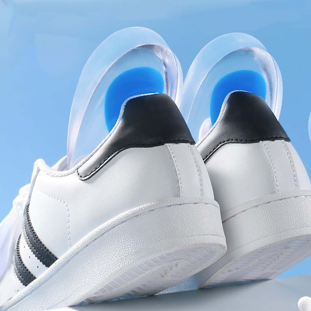 Силиконовые накладки на пятки Гелевые стельки для обуви Мужские Женские Пяточные шпоры Облегчение боли Вставки Подушечка для стопы Увеличение высоты Шаблон Подкладка для обуви