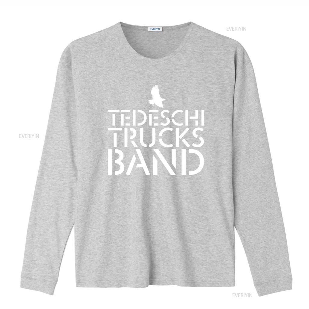 Футболка Tedeschi Trucks Band Все размеры S 5XL Идеальный винтажный стиранный топ для повседневной носки Повседневная мужская дизайнерская одежда