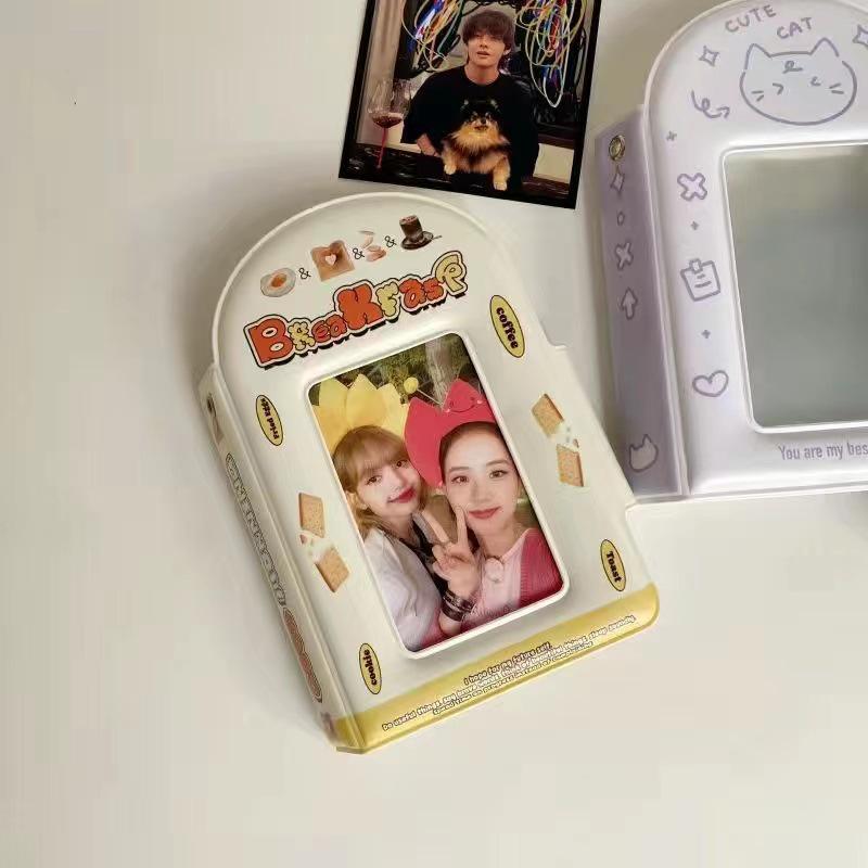 3-Inch Instant Photo Card Album – Popular Sweet Design with Snap Closure, Perfect for Couples