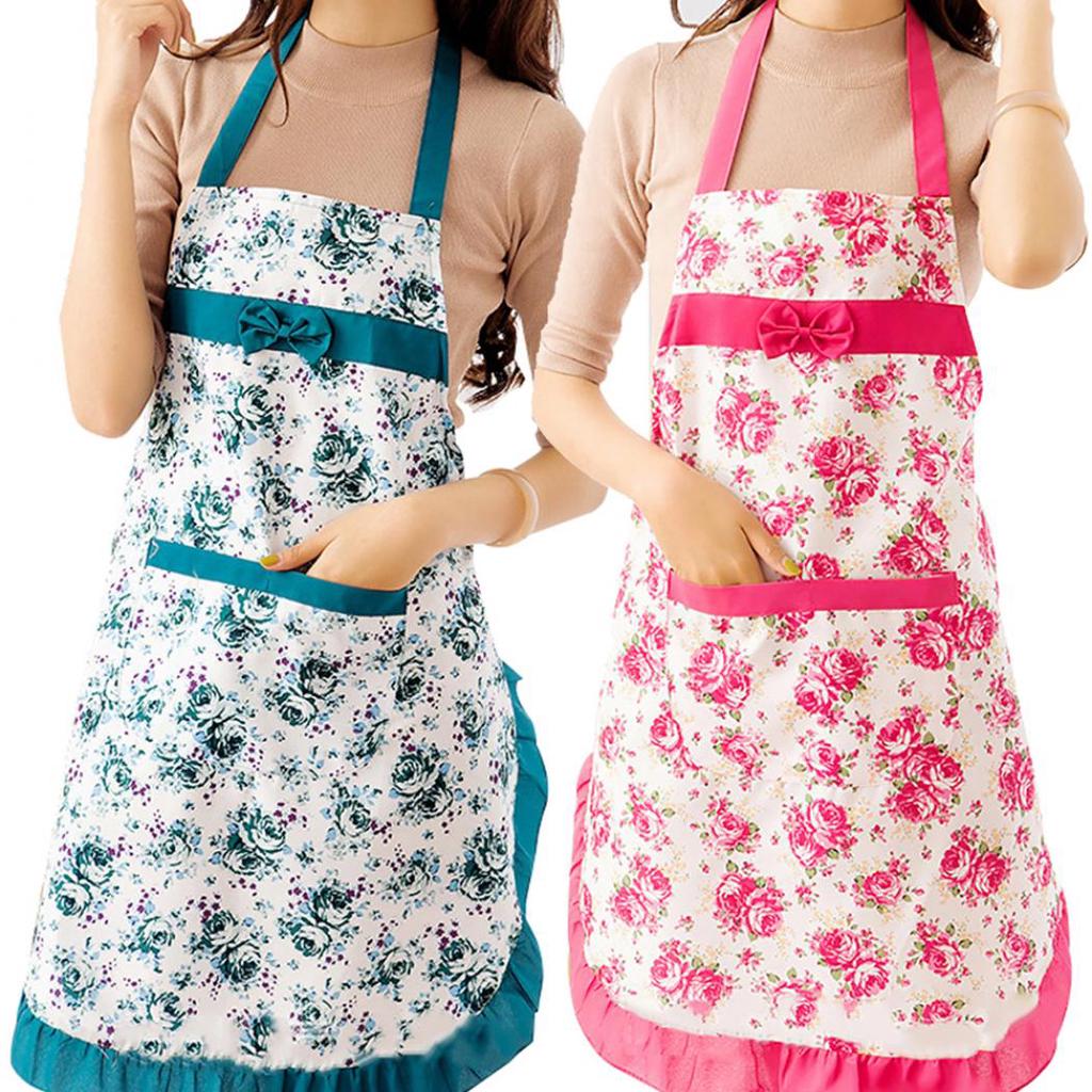 Водонепроницаемый кухонный фартук Lady Bowknot