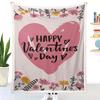Simple cartoon digitalprinted polyester Bedroom velvet flannel soft sofa cover blanket Fleece soft sofa cover blankets for beds