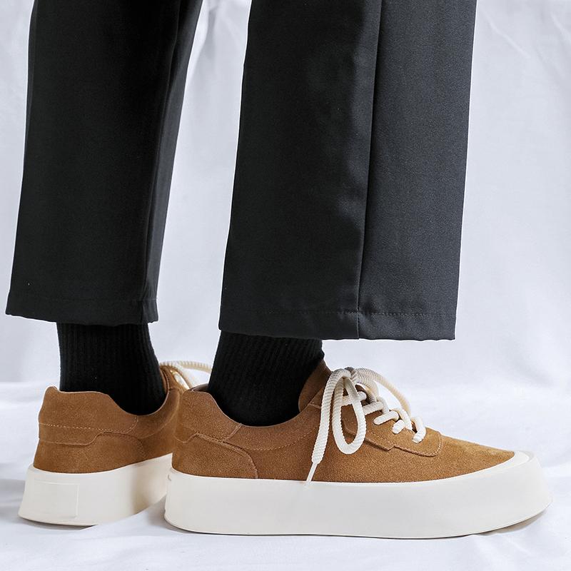 Модные мужские туфли из натуральной кожи для сноуборда Модный минималистичный универсальный стиль Для отдыха на природе Вечеринки Прогулки Офис Молодежная качественная обувь