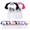 5594 Kids Girls Lily Lovebraids Raglan Sleeves Casual T-Shirt