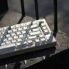 137 шт. Колпачки клавиш CherryProfile PBT Минималистичные белые колпачки для механической клавиатуры Минималистичные пустые колпачки