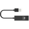 Adaptateur Ethernet - EWENT - EW1017 - USB - Multicolore - 7x8x11 Cm