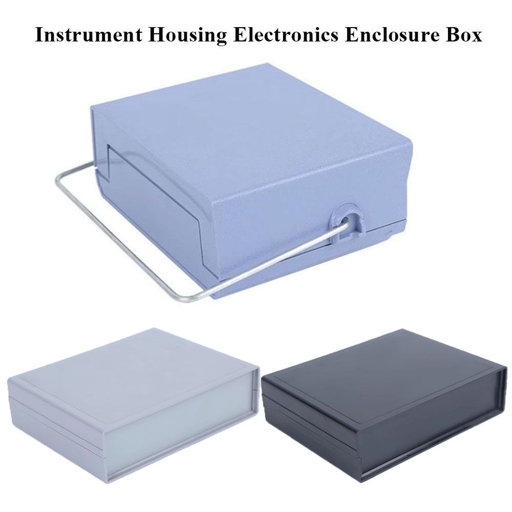 Metal Electronic Module Instrument Housing Blue&White Junction Box  Outdoor Indoor