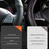 CSQK9 Microfibre Leather Car Steering Wheel Cover For Renault Clio 5 (V) Zoe Captur 2019-2020 Custom DIY Auto Steering Wheel Case