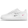 Детские кроссовки Air Force 1 Low GS Multi-Swoosh White Particle-Grey Photon-Dust DO6486-100