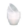 Romantic Personal Protective Equipment Bowl 360ml Round Salad Plastic Disposable Kitchen Picnic Snacks Container