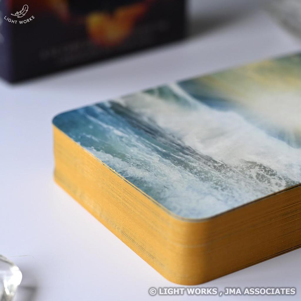 Sacred Destiny Oracle Special Edition Gold Edge Fortune Telling Oracle Cards with Japanese Instructions (Oracle Card Series)