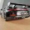1/32 Porsche 911 GT3 RS Металлическая литая модель гоночного автомобиля Коллекция Хобби Декоративные Миниатюрные Украшения Звук Свет Игрушка Подарок для Друзей