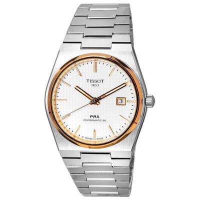 PRX T-Classic Powermatic 80 Серебряный циферблат T137.407.21.031.00 T1374072103100 100M Мужские часы