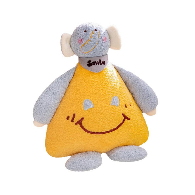 Милый Слоненок, Кот, Обезьянка, Розовая Свинка Плюшевая Игрушка Подушка Для Девочек в Гостиную