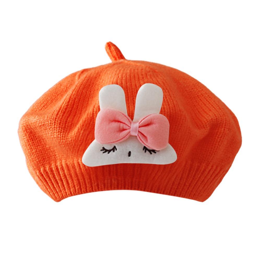 Весна-Осень Бантик Детский Берет Шапка Художник Малыш Принцесса Кепка Художника для Мальчиков Девочек