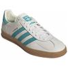 adidas Gazelle Indoor Chalk Бирюзовые кроссовки унисекс Крем-мелово-белая обувь-белая JI2583