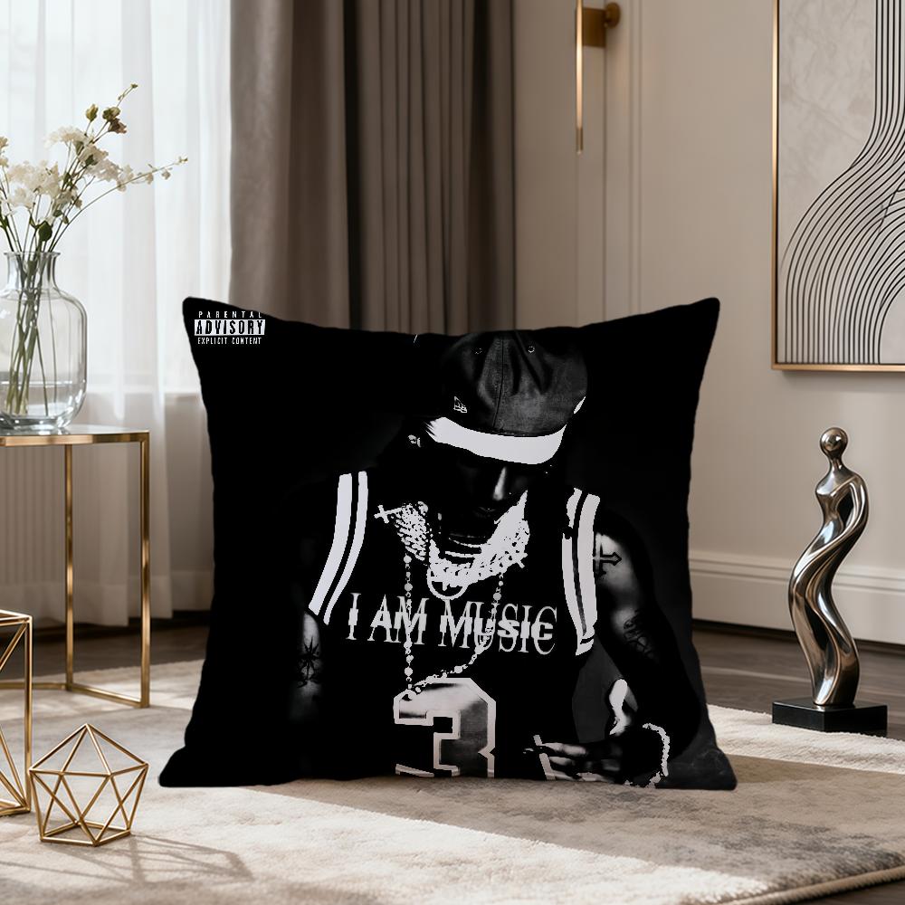 Singer rapper cool PPlayboi CCarti soft Comfort Pillowcase for Sofa nap Living Room party Home pet Decor Pillowcover