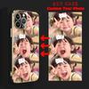Personalized Custom Photo DIY Soft Plated TPU Edge Custom Phone Case for iPhone 16 15 14 Pro Max Samsung A15 A14 A13 Redmi 13C 12C Note 13 12 Pro 12S
