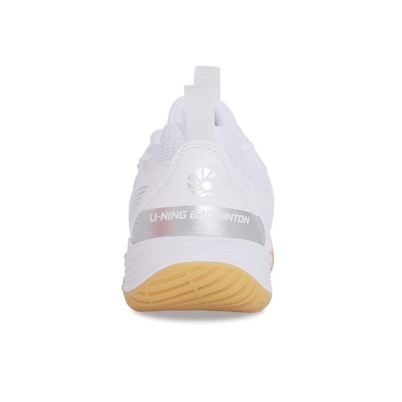 Li Ning Ace V Амортизация Скользкая Устойчивость к истиранию Дышащие Средняя высота Бадминтонные кроссовки Унисекс Белый AYTT001-5