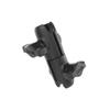 RAM MOUNTS Ball Mount Double Socket Swivel Black RAP-B-200-12U 1-Inch 360° Arm,
