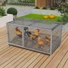 Large, Rat-Proof, Weasel-Proof Outdoor Cage for Chickens, Pigeons, or Rabbits