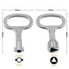 Trains Utility Key For Electric Cabinets Elevator Door Lock wrench Plumber Triangle Key Valve key