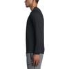 Nike Solid Color Logo Print Crew Neck Long Sleeve T-Shirt Men tops Black 718838-010