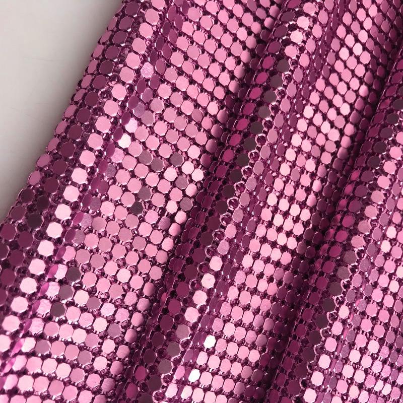 45*150 см разноцветная металлическая сетка блестящая металлическая ткань для штор своими руками сексуальное женское вечернее платье косплей скатерть купальники