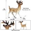 Kids' Wild Animal Figures: Lion, Tiger, Cow, Goat, Rhino, Horse, Leopard, Elephant - Plastic Educational Toys